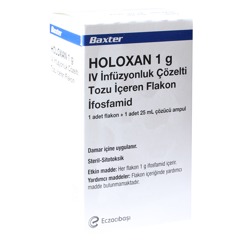 HOLOXAN 1 G IV INFUZYONLUK COZELTI TOZU ICEREN FLAKON 1 HOLOXAN 1 G IV INFUZYONLUK COZELTI TOZU ICEREN FLAKON 22205