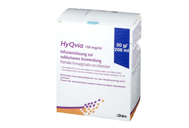 HYQVIA 20 G / 200 ML SC KULLANIM ICIN INFUZYONLUK COZELTI ICEREN FLAKON (2 FLAKON) 1 HYQVIA 20 G 200 ML SC KULLANIM ICIN INFUZYONLUK COZELTI ICEREN FLAKON 2 FLAKON 30609