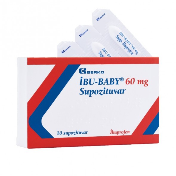 IBU-BABY 60 MG SUPOZITUVAR 1 IBU BABY 60 MG SUPOZITUVAR 22259