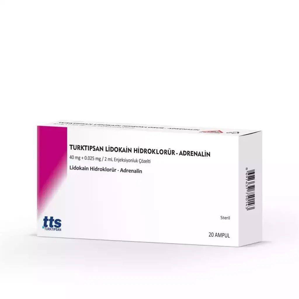 IEKAIN 40 MG/0.025MG 2 ML 20 AMPUL 1 IEKAIN 40 MG 0.025MG 2 ML 20 AMPUL 30632