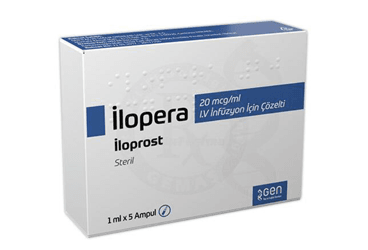 ILOPERA 20 MCG/ML IV INF. ICIN COZ. ICEREN 5 AMPUL 1 ILOPERA 20 MCG ML IV INF. ICIN COZ. ICEREN 5 AMPUL 22308