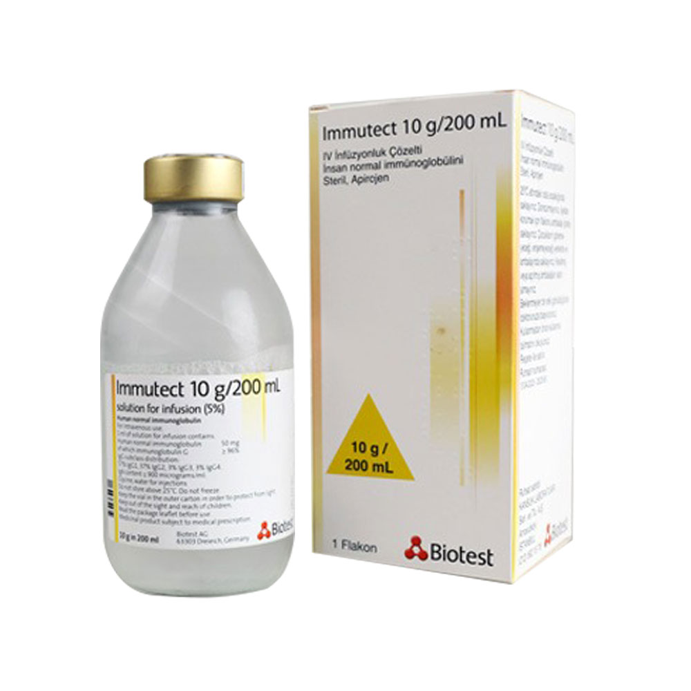 IMMUTECT 10 G 200 ML IV INFUZYONLUK COZELTI 1 FLAKON 22345