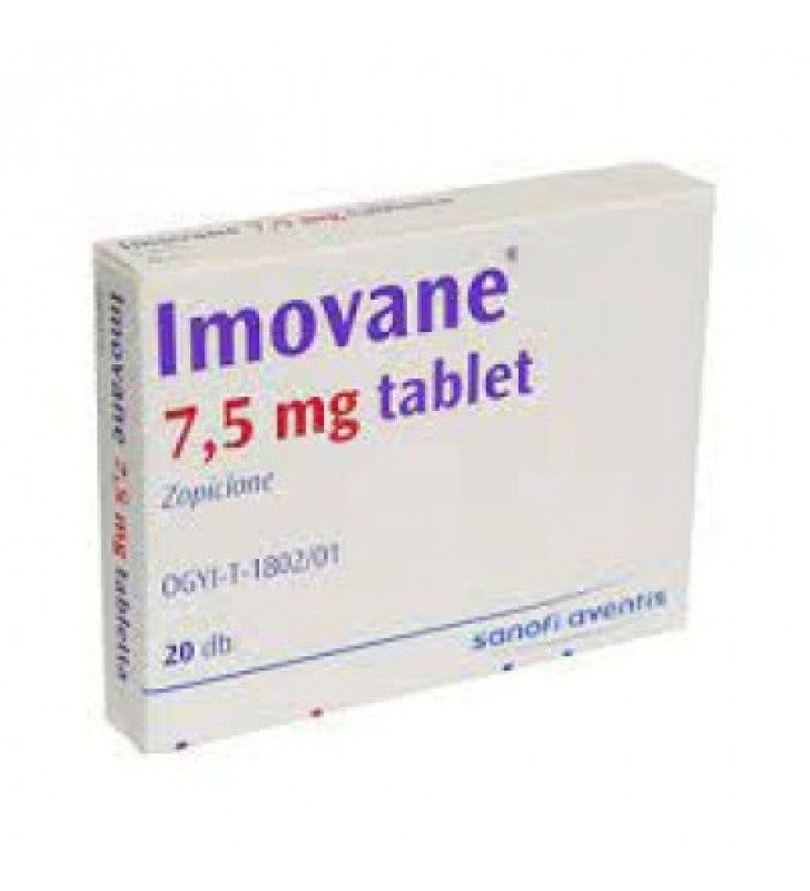 IMOVANE 7.5 MG FILM KAPLI TABLET (20 TABLET) 1 IMOVANE 7.5 MG FILM KAPLI TABLET 20 TABLET 22351
