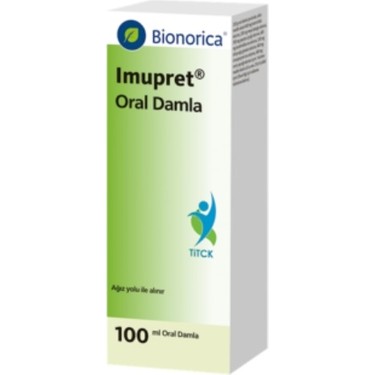 IMUPRET ORAL DAMLA (100 ML) 1 IMUPRET ORAL DAMLA 100 ML 22359