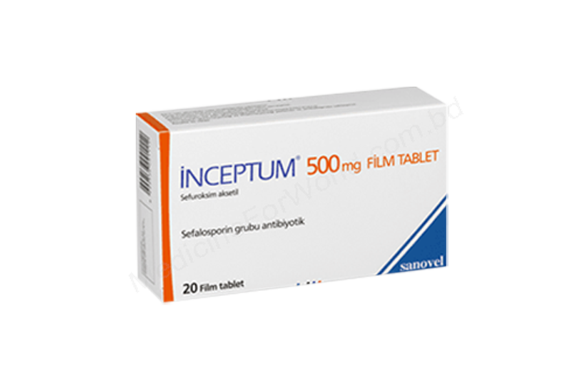 INCEPTUM 500 MG 10 FILM TABLET 1 INCEPTUM 500 MG 10 FILM TABLET 30712