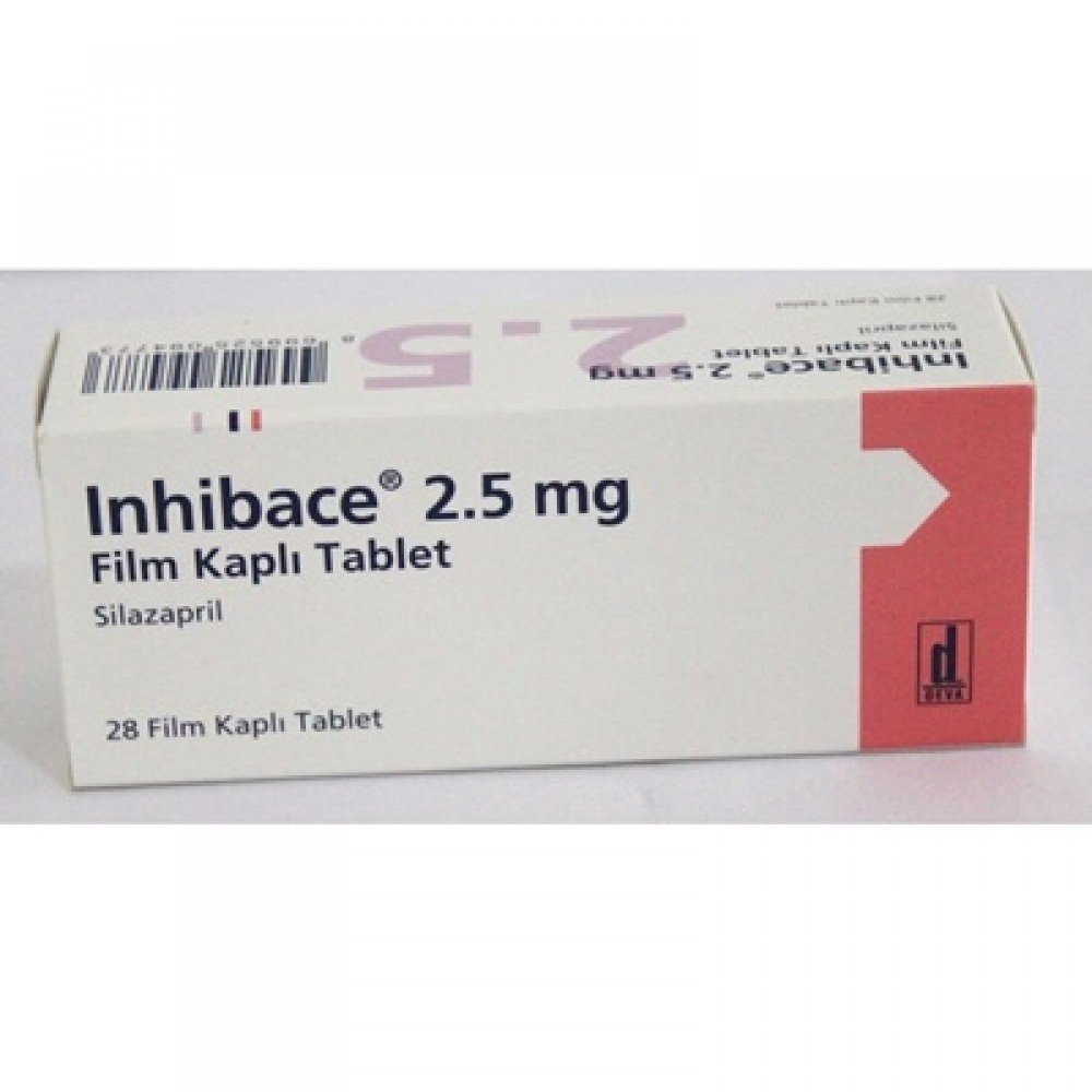 INHIBACE 2,5 MG FILM KAPLI TABLET 1 INHIBACE 25 MG FILM KAPLI TABLET 22379
