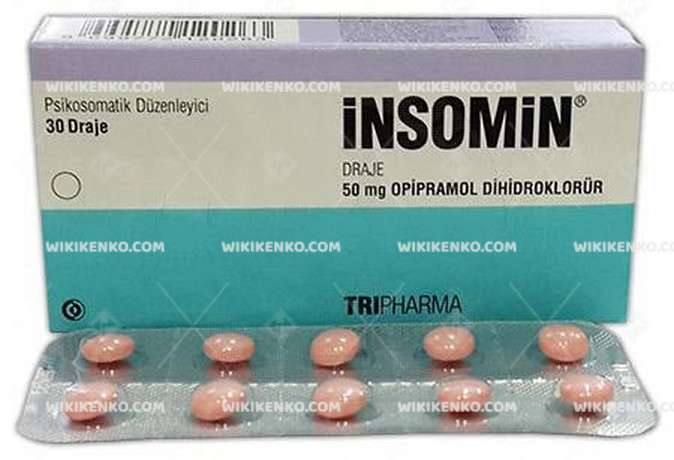 INSOMIN 50 MG 30 DRAJE 1 INSOMIN 50 MG 30 DRAJE 22387