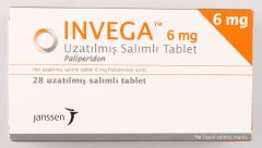 INVEGA 6 MG 28 UZATILMIS SALIMLI TABLET 1 INVEGA 6 MG 28 UZATILMIS SALIMLI TABLET 22400