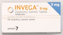 INVEGA 9 MG 28 UZATILMIS SALIMLI TABLET 1 INVEGA 9 MG 28 UZATILMIS SALIMLI TABLET 22401