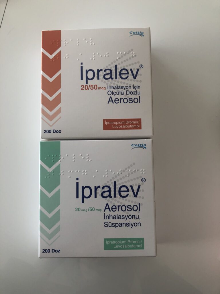 IPRALEV 20/50 MCG INHALASYON ICIN OLCULU DOZLU AEROSOL 200 DOZ 1 IPRALEV 20 50 MCG INHALASYON ICIN OLCULU DOZLU AEROSOL 200 DOZ 22403