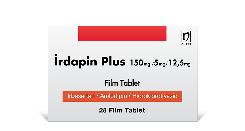 IRDAPIN PLUS 150/5/12,5 MG 28 FİLM TABLET 1 IRDAPIN PLUS 150 5 125 MG 28 FILM TABLET 22421