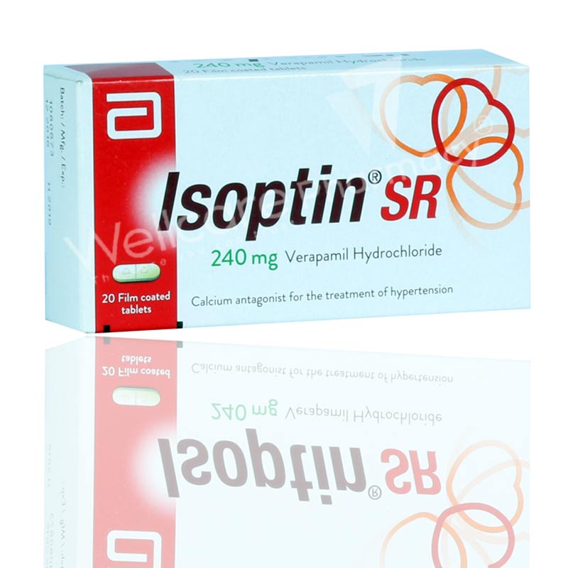 ISOPTIN SR 240 MG 50 FILM TABLET 1 ISOPTIN SR 240 MG 50 FILM TABLET 22450