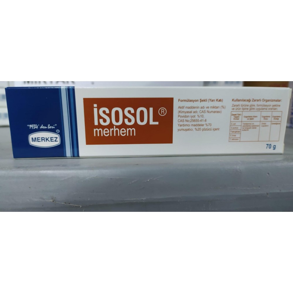 ISOSOL % 10 70 GR MERHEM 1 ISOSOL 10 70 GR MERHEM 30934