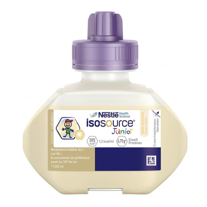 ISOSOURCE JUNIOR 250 ML VANILLA 1 ISOSOURCE JUNIOR 250 ML VANILLA 30940