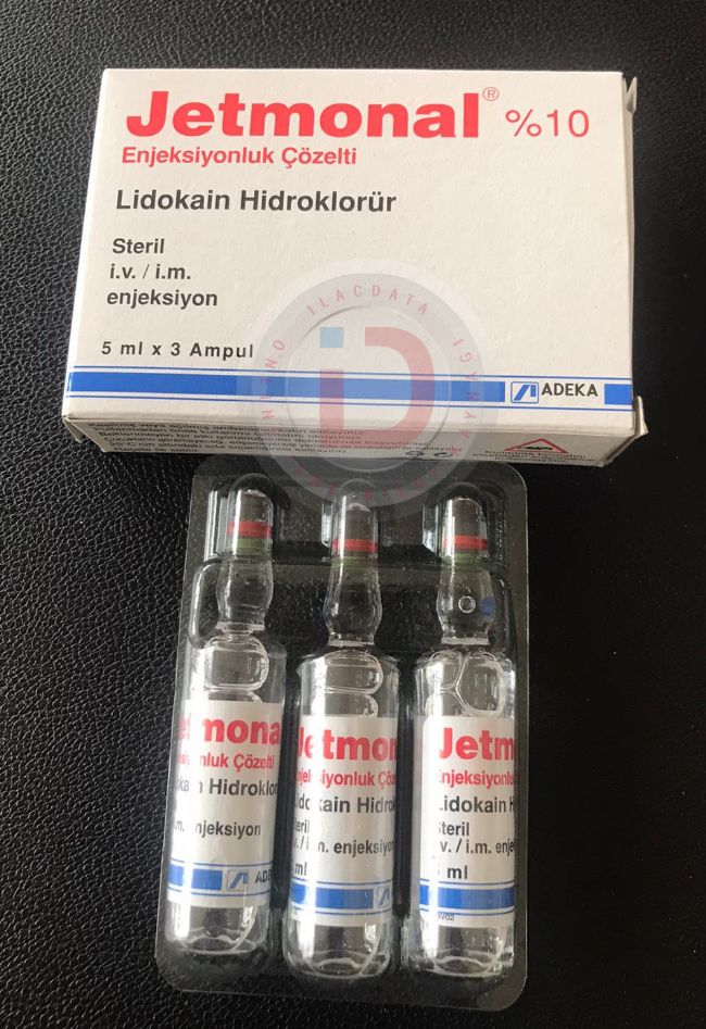 JETMONAL % 10 ENJEKSIYONLUK COZELTI (3 AMPUL) 1 JETMONAL 10 ENJEKSIYONLUK COZELTI 3 AMPUL 22546