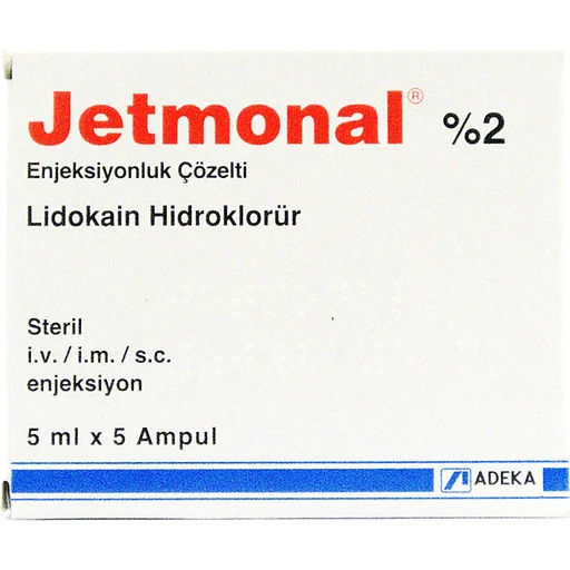 JETMONAL % 2 ENJEKSIYONLUK COZELTI (5 AMPUL) 1 JETMONAL 2 ENJEKSIYONLUK COZELTI 5 AMPUL 22548
