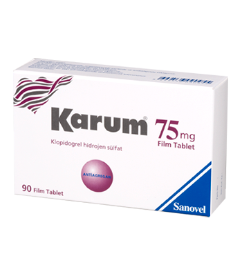 KARUM 75 MG FILM KAPLI TABLET (28 TABLET) 1 KARUM 75 MG FILM KAPLI TABLET 28 TABLET 22612