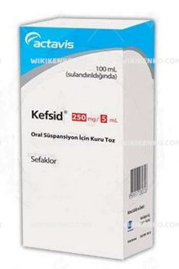 KEFSID 250 MG 100 ML SUSPANSIYON 1 KEFSID 250 MG 100 ML SUSPANSIYON 31078