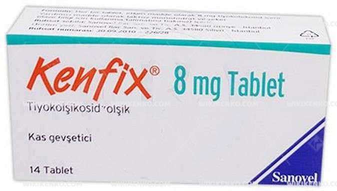 KENFIX 8 MG 14 TABLET 1 KENFIX 8 MG 14 TABLET 31095