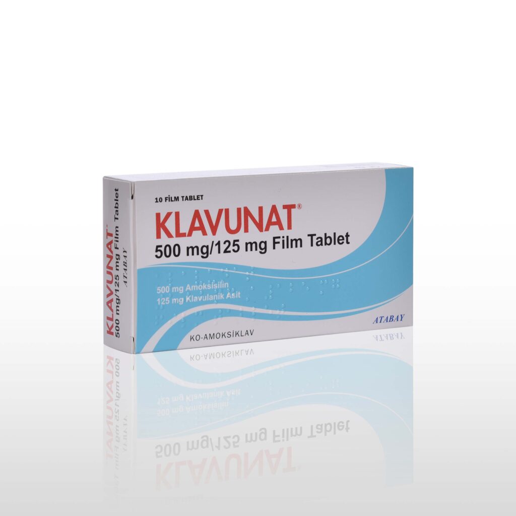 KLAVUNAT 625 MG 10 TABLET 1 KLAVUNAT 625 MG 10 TABLET 22714