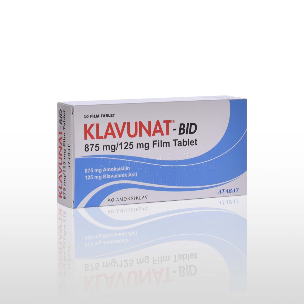 KLAVUNAT BID 1GR 10 TABLET 1 KLAVUNAT BID 1GR 10 TABLET 22715