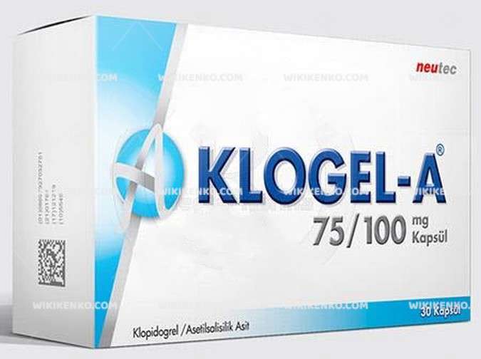 KLOGEL-A 75/100 MG 30 KAPSUL 1 KLOGEL A 75 100 MG 30 KAPSUL 22732