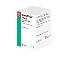 KONSENIDAT 54 MG UZATILMIS SALIMLI TABLET (30 TABLET) 1 KONSENIDAT 54 MG UZATILMIS SALIMLI TABLET 30 TABLET 22763