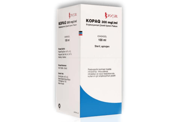 KOPAQ 300 MG 50 ML ENJENKSIYONLUK COZELTI ICEREN FLAKON 22770