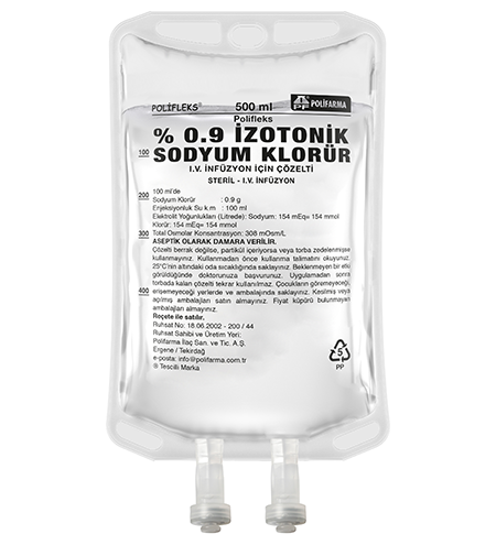 LAFLEKS IZOTONIK SODYUM KLORUR SOLUSYONU 100 ML (SETSIZ) 1 LAFLEKS IZOTONIK SODYUM KLORUR SOLUSYONU 100 ML SETSIZ 22811