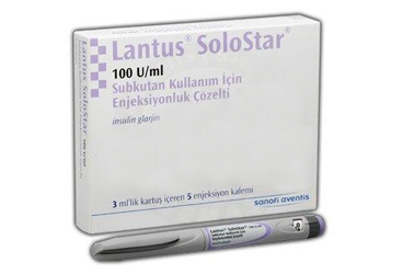 LANTUS SOLOSTAR 100 U/ML 3 ML .LIK KARTUS ICEREN ENJ. KALEMI 1 LANTUS SOLOSTAR 100 U ML 3 ML .LIK KARTUS ICEREN ENJ. KALEMI 22860