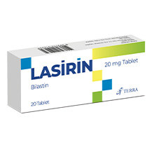 LASIRIN 20 MG TABLET (20 TABLET) 1 LASIRIN 20 MG TABLET 20 TABLET 22877