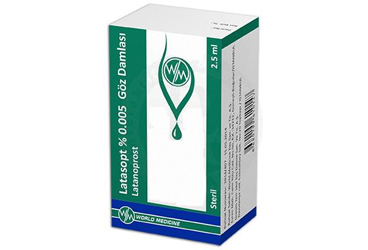 LATASOPT %0,005 GOZ DAMLASI, COZELTI (2,5 ML, 1 SISE) 1 LATASOPT 0005 GOZ DAMLASI COZELTI 25 ML 1 SISE 22883