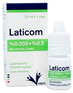 LATICOM %0.005 + %0.5 GOZ DAMLASI, COZELTI 1 LATICOM 0.005 0.5 GOZ DAMLASI COZELTI 22884