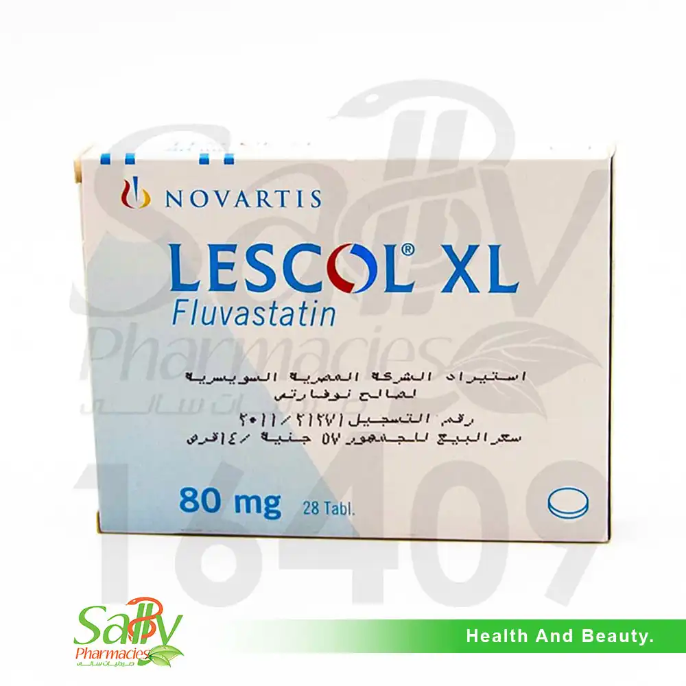 LESCOL XL 80 MG 28 TABLET 1 LESCOL XL 80 MG 28 TABLET 31374