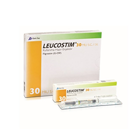 LEUCOSTIM 30 MIU SC IV KULLANIMA HAZIR ENJEKTOR 5 ENJEKTOR KUTU 22932