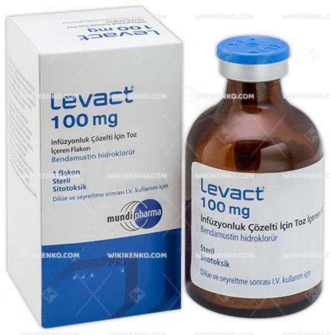 LEVACT 100 MG INFUZYONLUK COZELTI ICIN TOZ ICEREN 1 FLAKON 1 LEVACT 100 MG INFUZYONLUK COZELTI ICIN TOZ ICEREN 1 FLAKON 31399