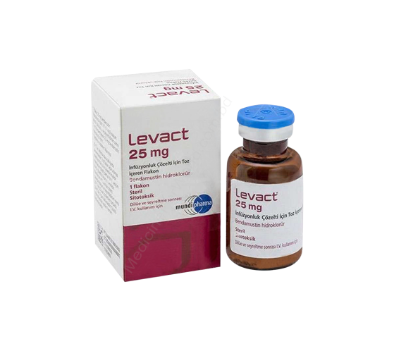 LEVACT 25 MG INFUZYONLUK COZELTI ICIN TOZ ICEREN FLAKON 1 LEVACT 25 MG INFUZYONLUK COZELTI ICIN TOZ ICEREN FLAKON 31400