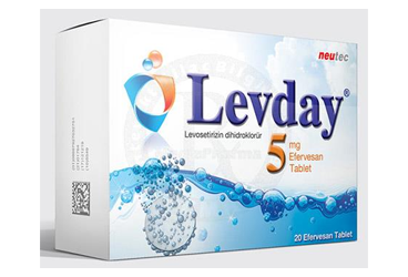 LEVDAY 5 MG 30 EFERVESAN TABLET 1 LEVDAY 5 MG 30 EFERVESAN TABLET 31404