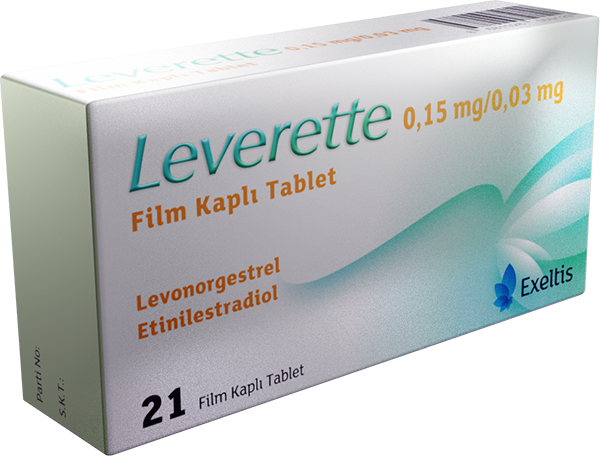 LEVERETTE 0,15 MG/0,03 MG 21 FILM KAPLI TABLET 1 LEVERETTE 015 MG 003 MG 21 FILM KAPLI TABLET 22947