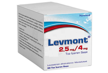 LEVMONT 2,5/4 MG TOZ ICEREN SASE (30 SASE) 1 LEVMONT 25 4 MG TOZ ICEREN SASE 30 SASE 22952