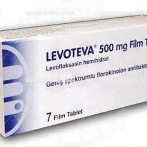 LEVOTEVA 500 MG 7 FILM TABLET 1 LEVOTEVA 500 MG 7 FILM TABLET 31449
