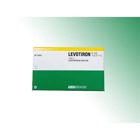 LEVOTIRON 125 MCG 50 TABLET 1 LEVOTIRON 125 MCG 50 TABLET 22969