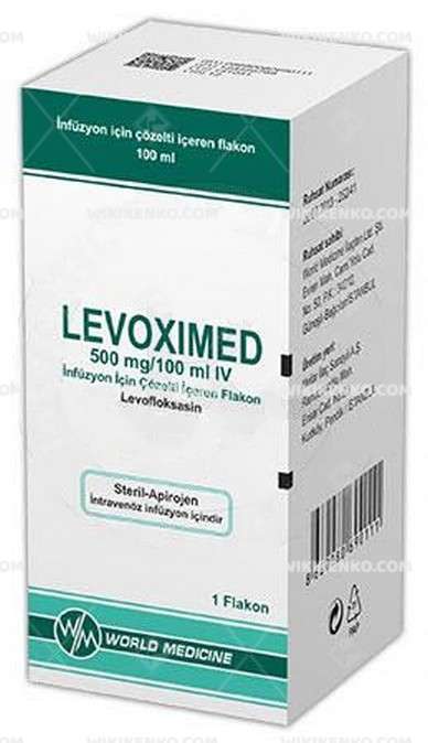 LEVOXIMED 500 MG/100 ML IV INFUZYON ICIN COZELTI ICEREN 1 FLAKON 1 LEVOXIMED 500 MG 100 ML IV INFUZYON ICIN COZELTI ICEREN 1 FLAKON 22978