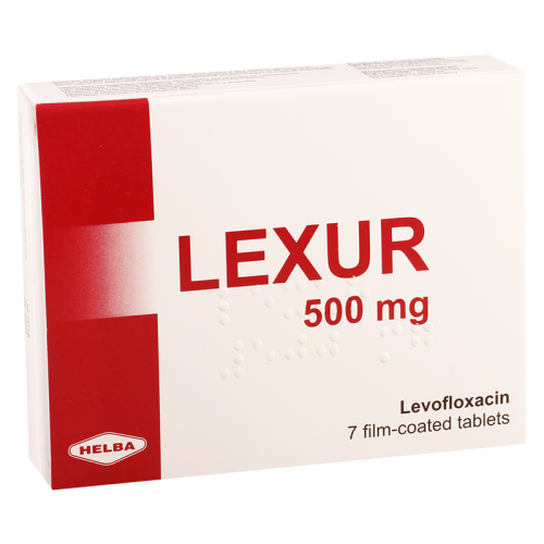LEXUR 500 MG 7 FILM TABLET 1 LEXUR 500 MG 7 FILM TABLET 22983