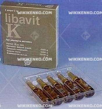 LIBAVIT-K 20 MG 5 AMPUL 1 LIBAVIT K 20 MG 5 AMPUL 31476