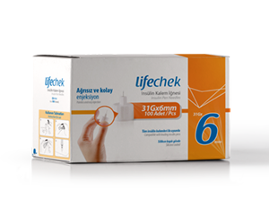 LIFECHEK INSULIN KALEM IGNESI 31GX6MM 1 LIFECHEK INSULIN KALEM IGNESI 31GX6MM 22993