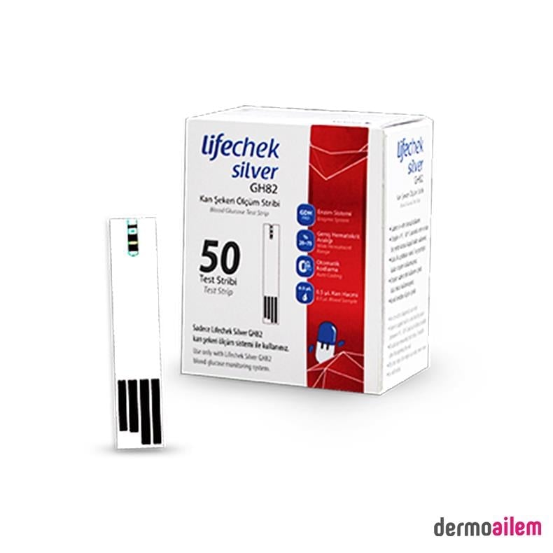 LIFECHEK KAN ŞEKERI ÖLÇUM TEST ŞERIDI 50’LIK 1 LIFECHEK KAN SEKERI OLCUM TEST SERIDI 50LIK 31490