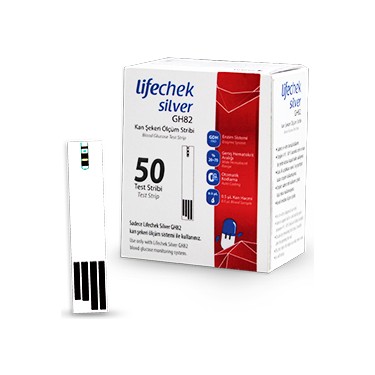 LIFECHEK SILVER GH82 KAN SEKERI OLCUM STRIBI 1 LIFECHEK SILVER GH82 KAN SEKERI OLCUM STRIBI 22998