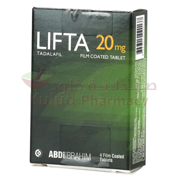 LIFTA 20 MG 4 FILM TABLET 1 LIFTA 20 MG 4 FILM TABLET 23002