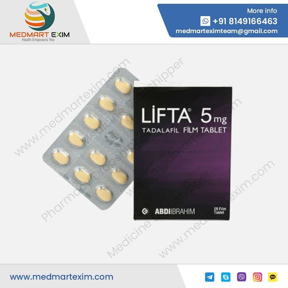LIFTA 5 MG 14 FILM TABLET 1 LIFTA 5 MG 14 FILM TABLET 23003
